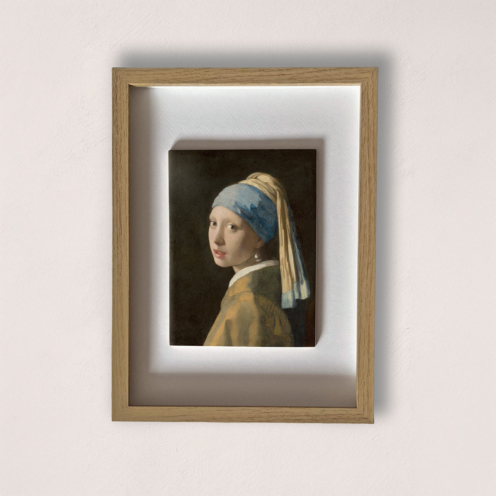 la joven de la perla vermeer cuadro en cerámica