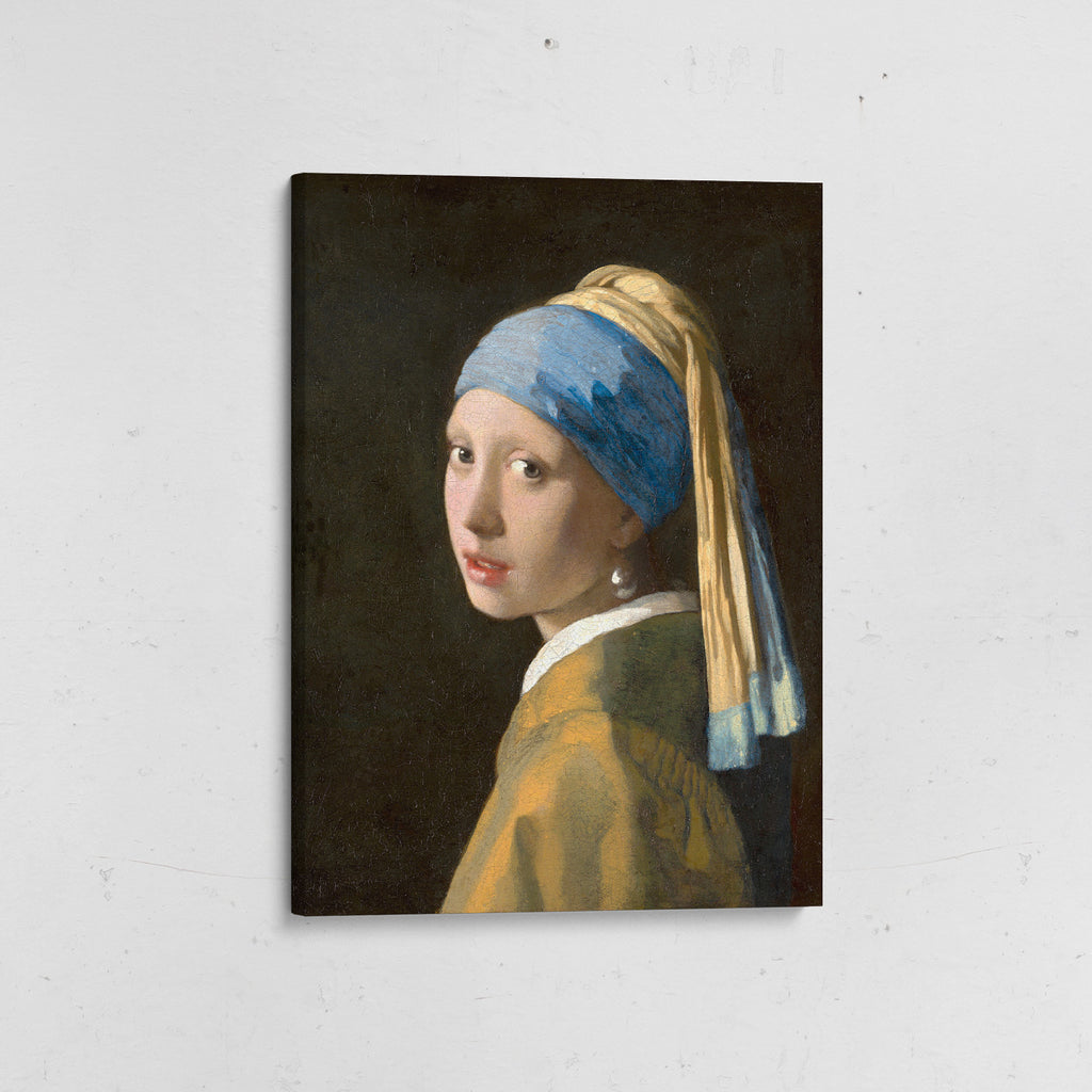 joven de la perla vermeer canvas