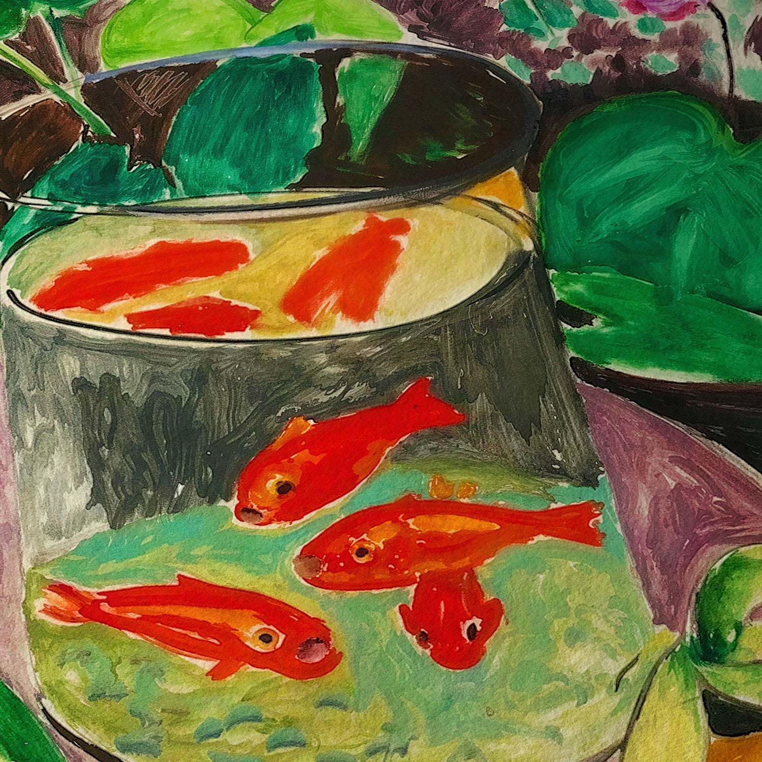 Peces rojos