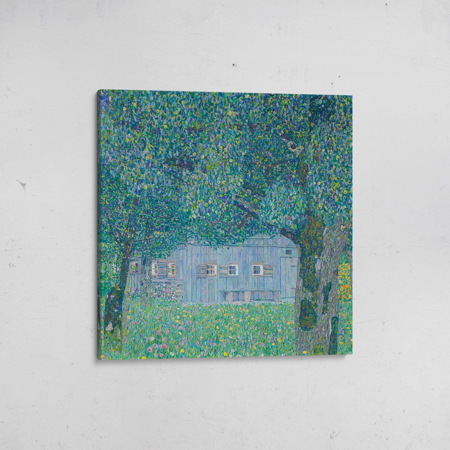 canvas granja en buchberg gustav klimt