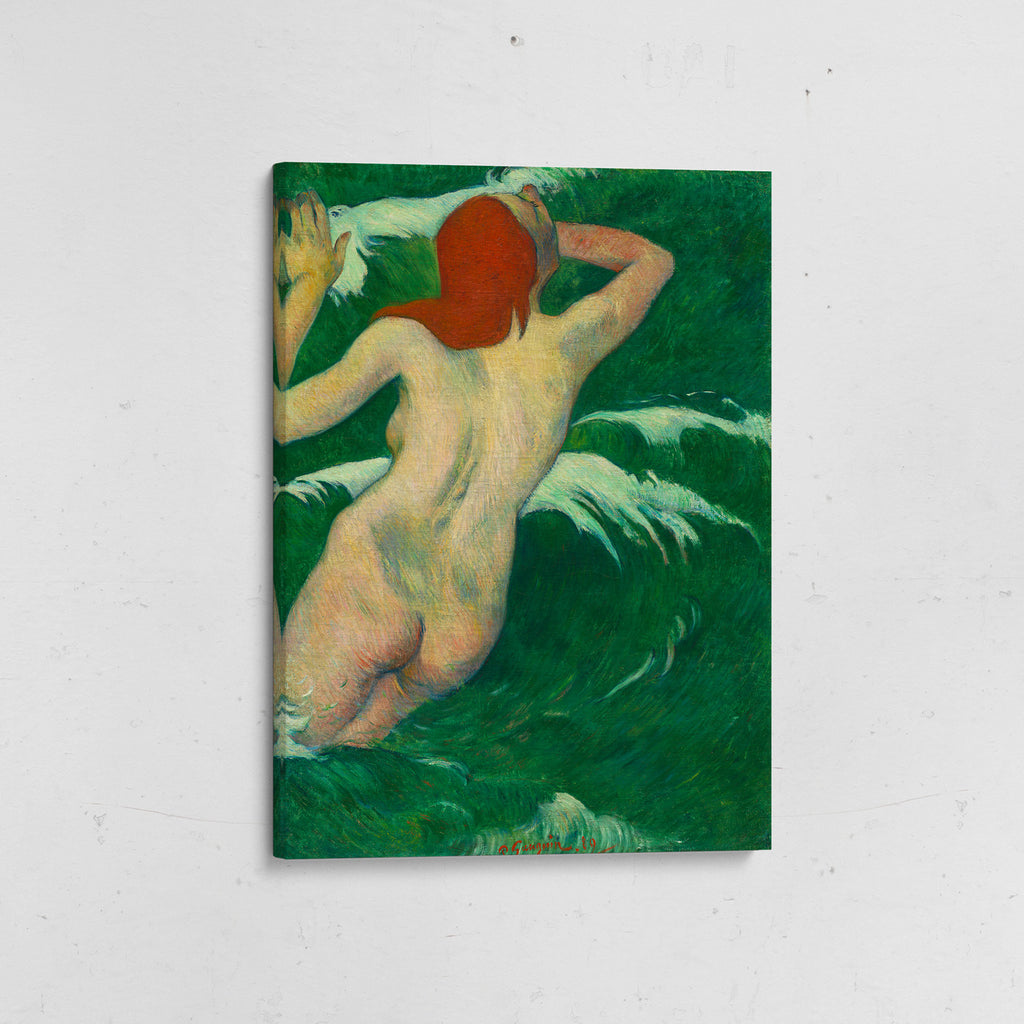 canvas en las olas paul gauguin