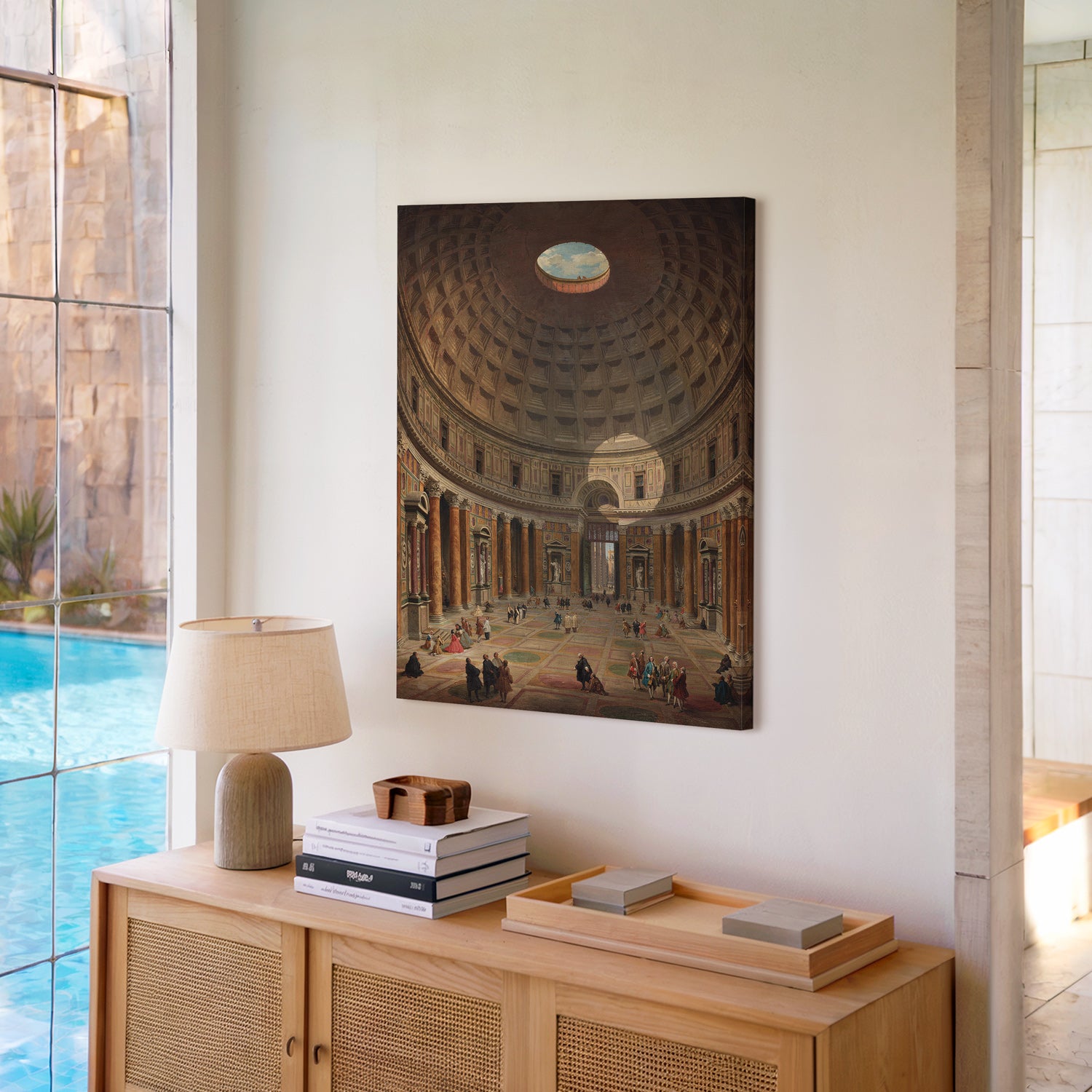 Interior del Panteón, Roma