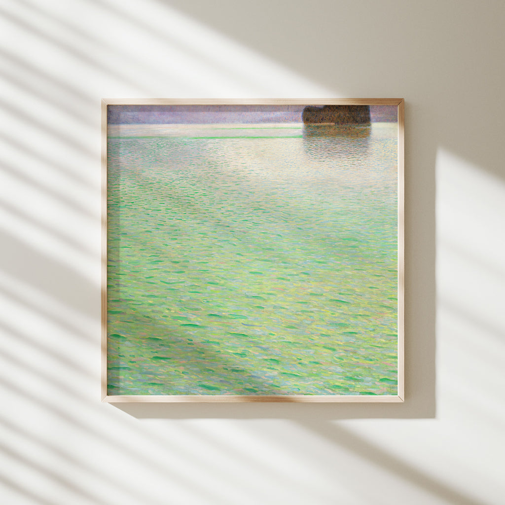 isla en el Attersee klimt