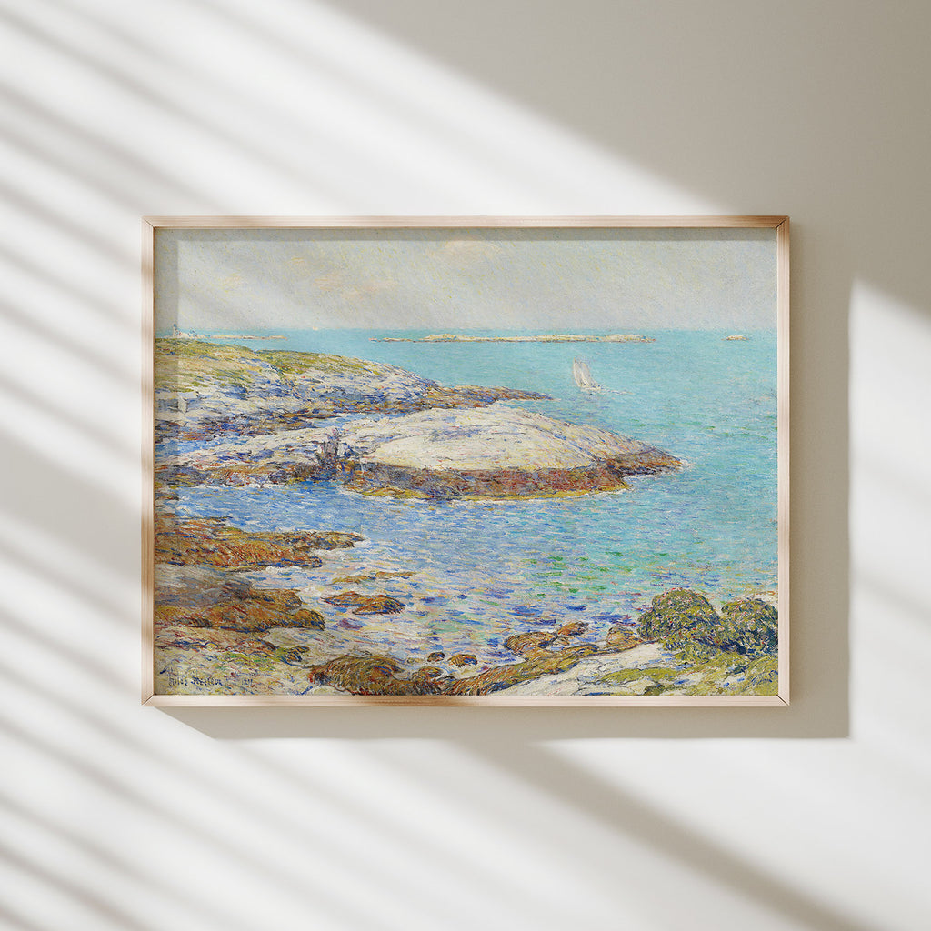 lámina la isla de shoals hassam