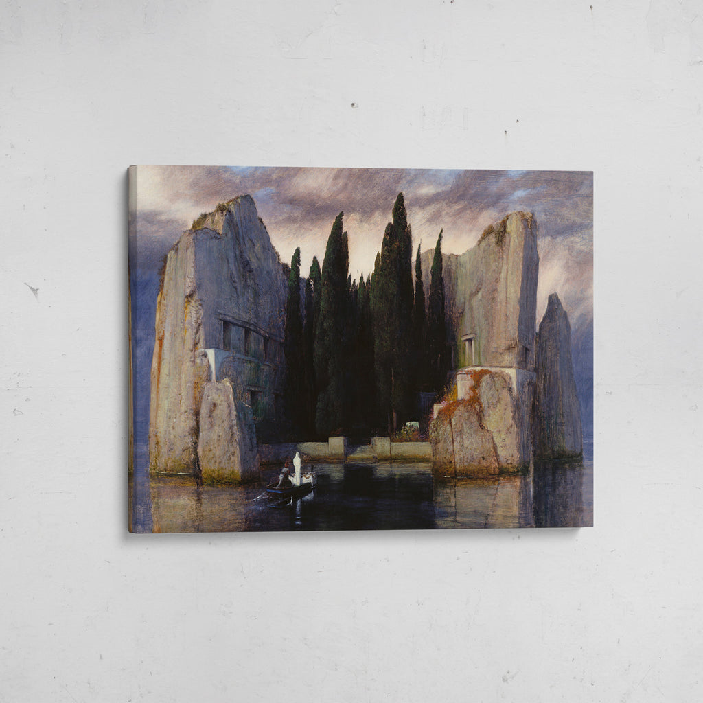 canvas la isla de los muertos böcklin