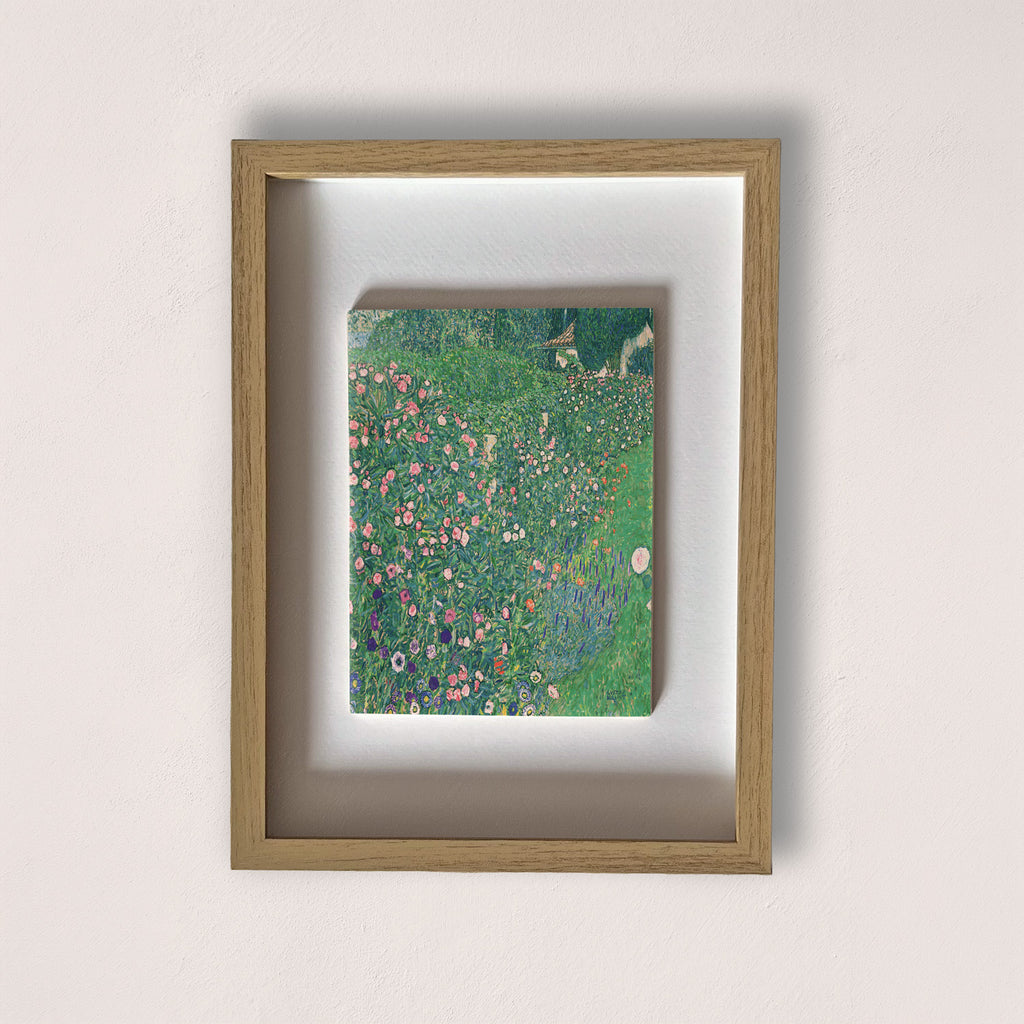 el jardín italiano klimt cuadro en cerámica