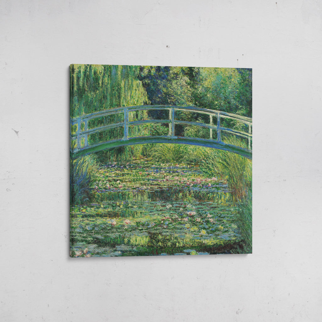 el puente japonés monet canvas de algodón