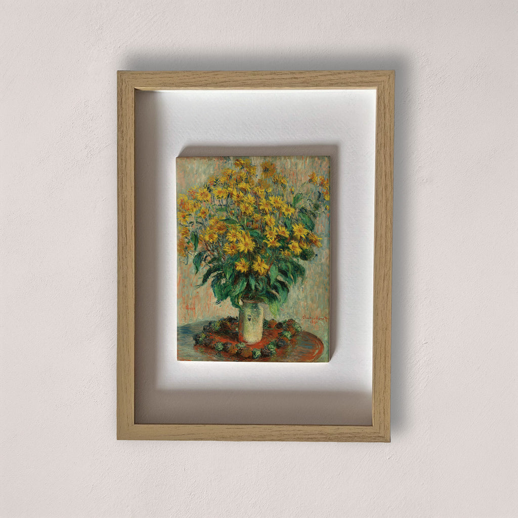 alcachofas de jerusalén monet cerámica