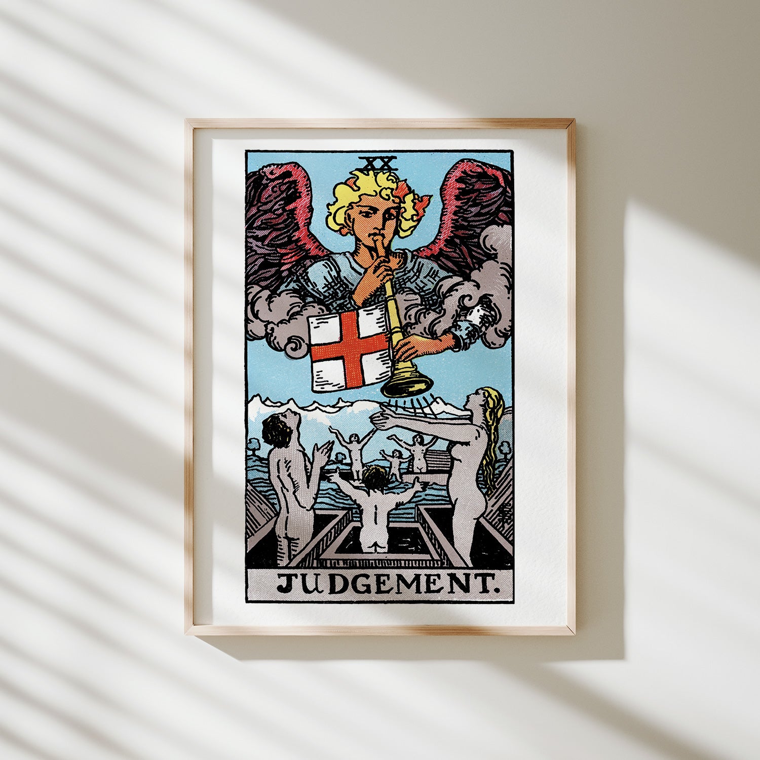 poster tarot el juicio