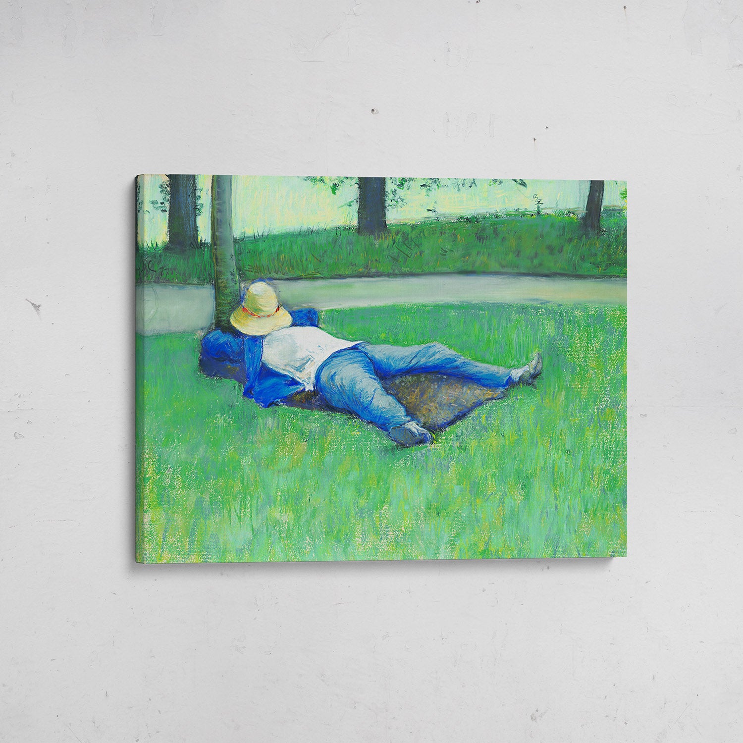 canvas la siesta caillebotte