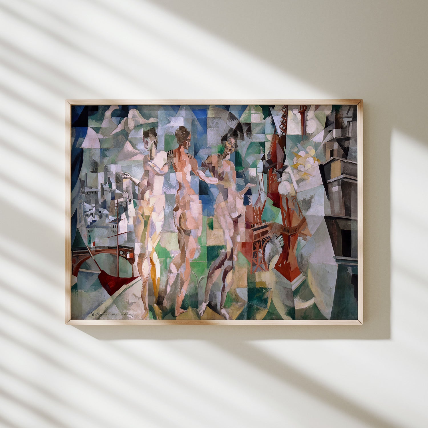 la ciudad de paris delaunay