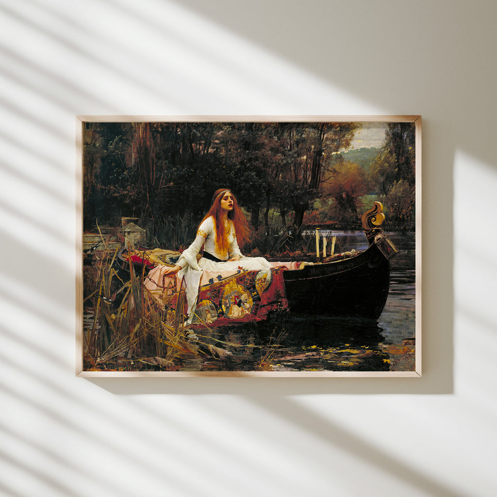la dama de shalott waterhouse