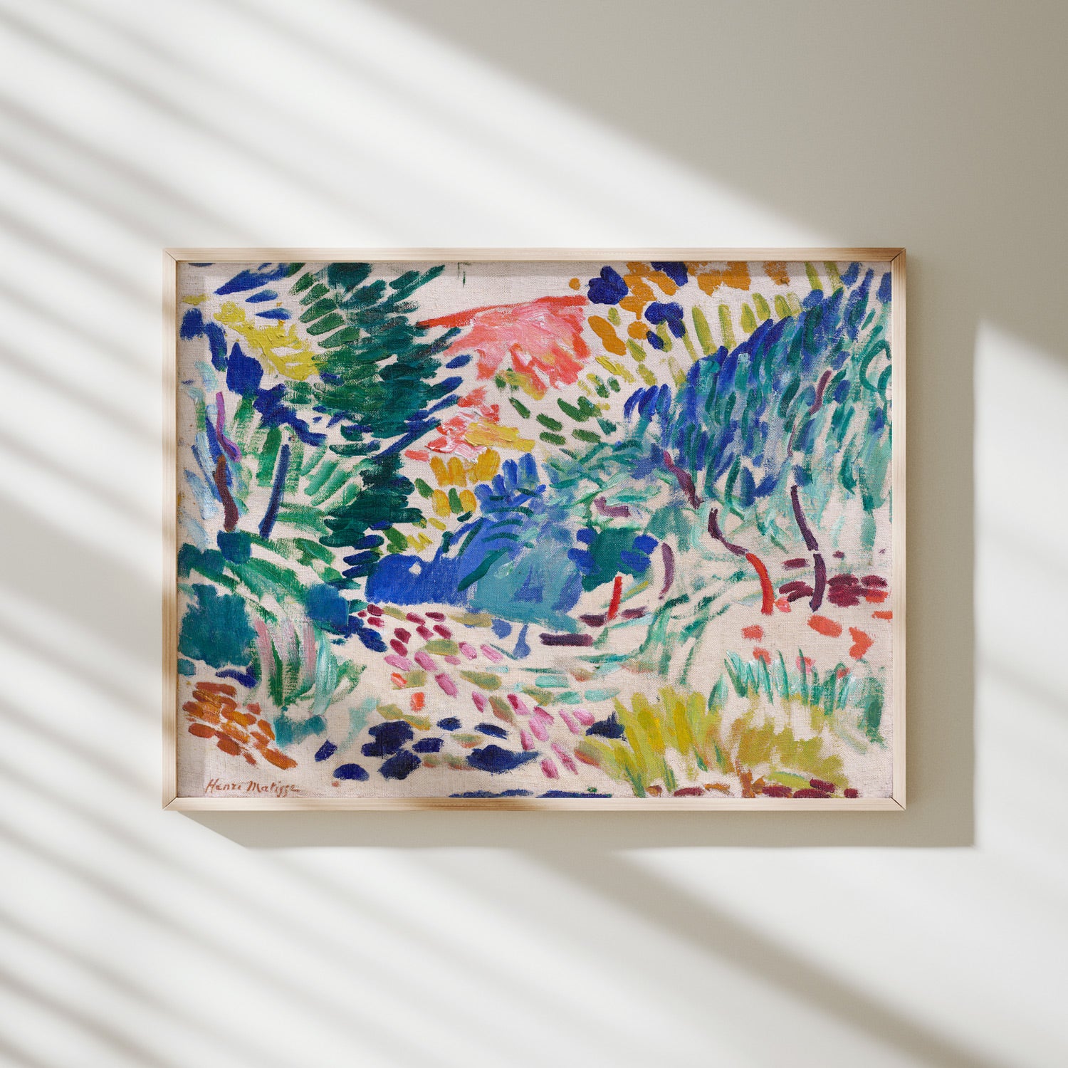 paisaje en collioure matisse