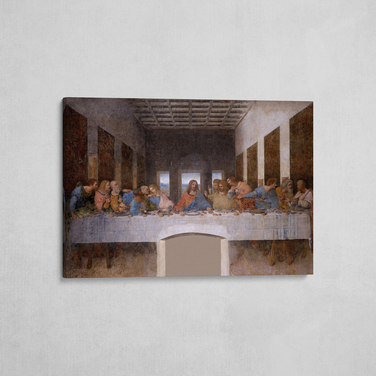 canvas la última cena leonardo da vinci
