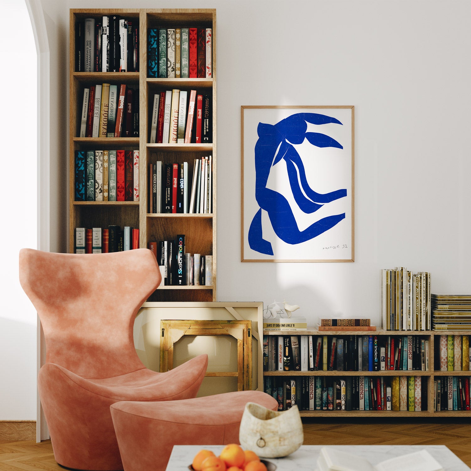 Desnudo azul II