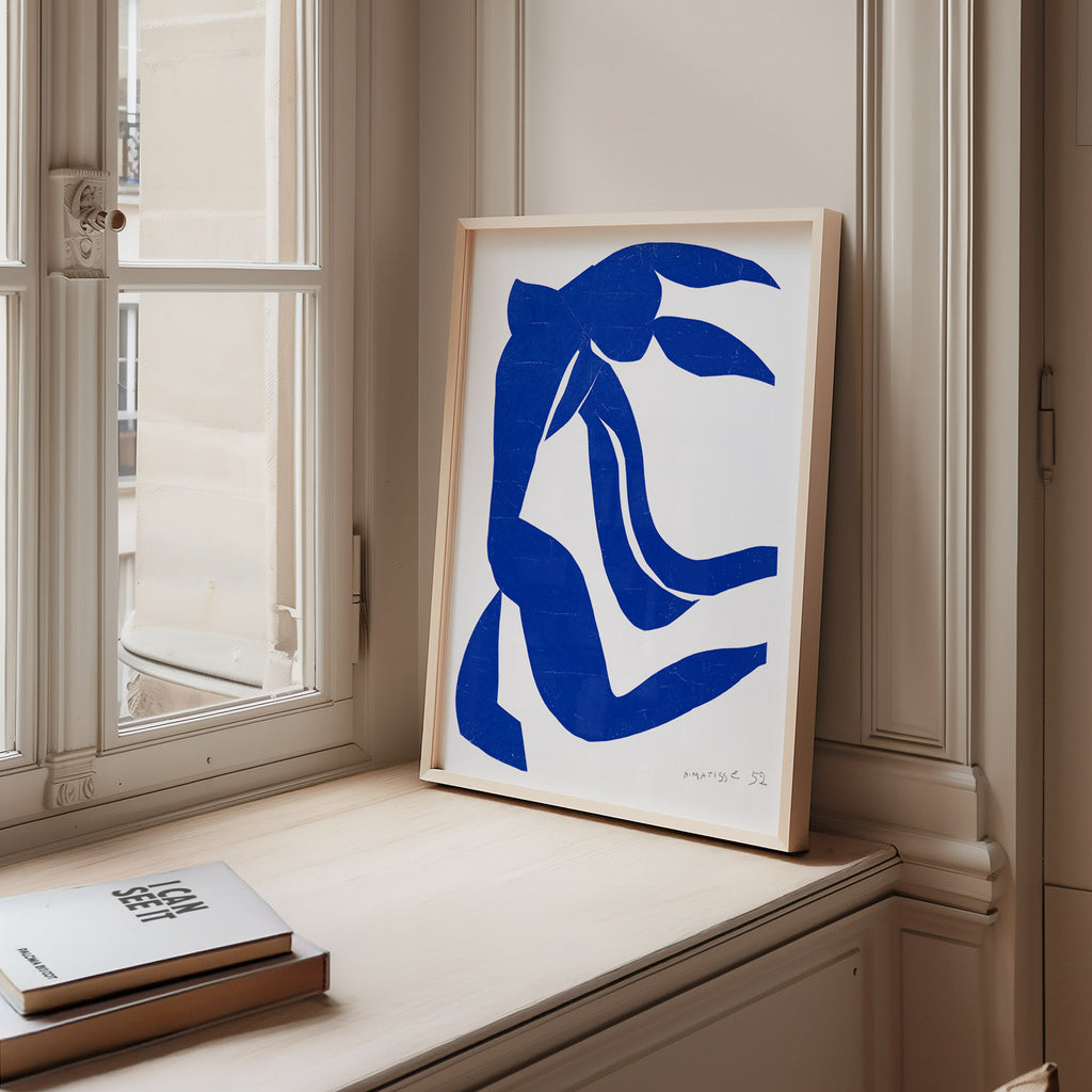 Desnudo azul II