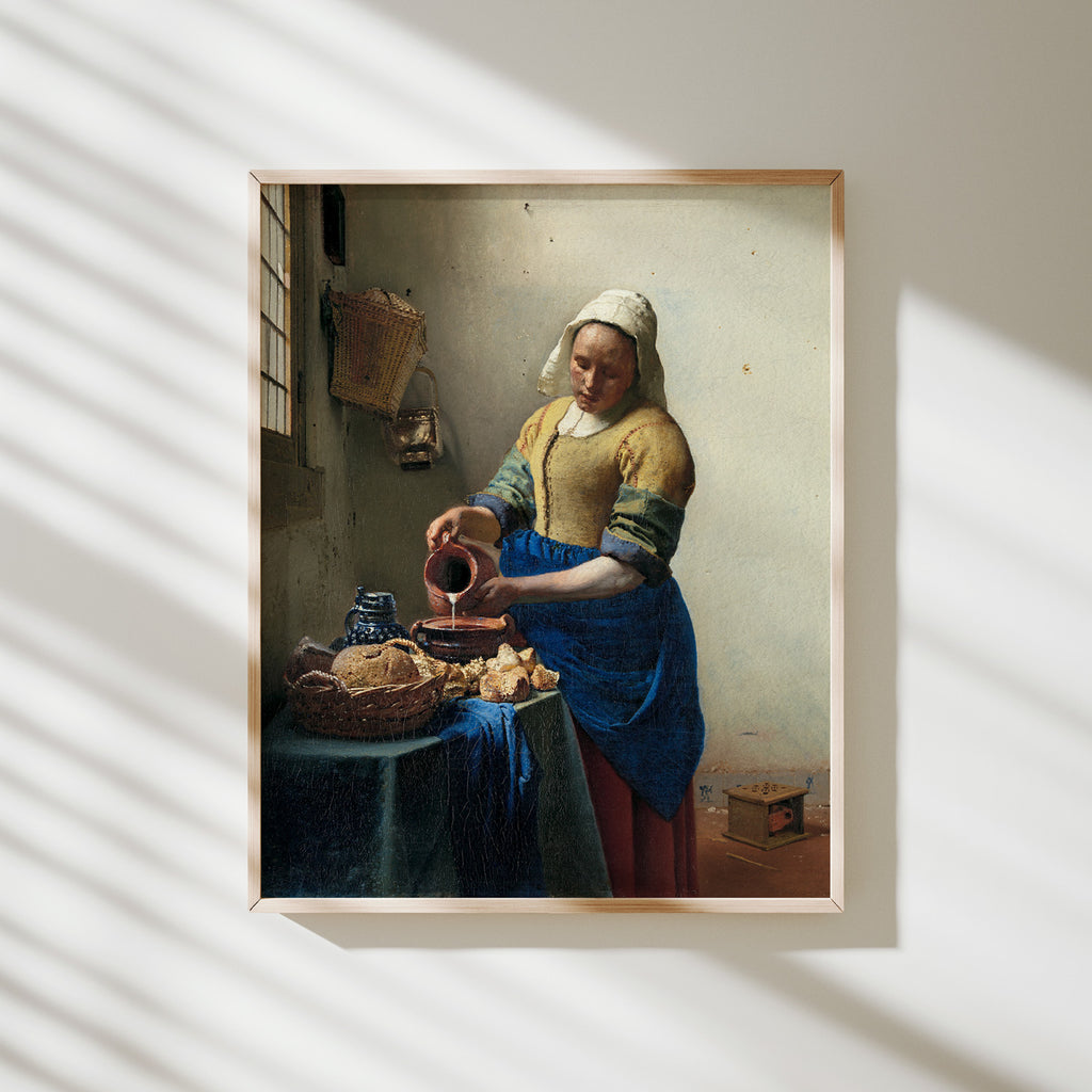 la lechera vermeer