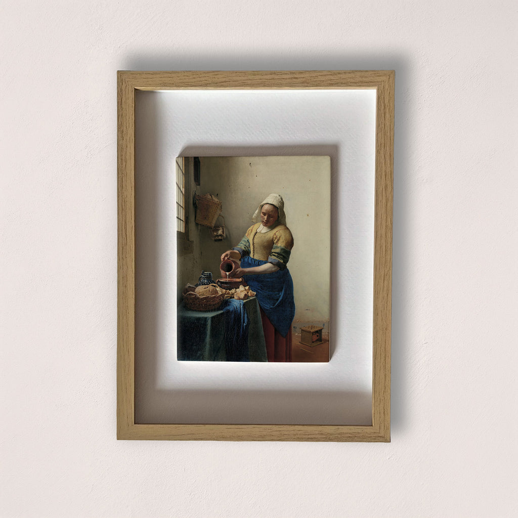 la lechera vermeer cuadro en cerámica