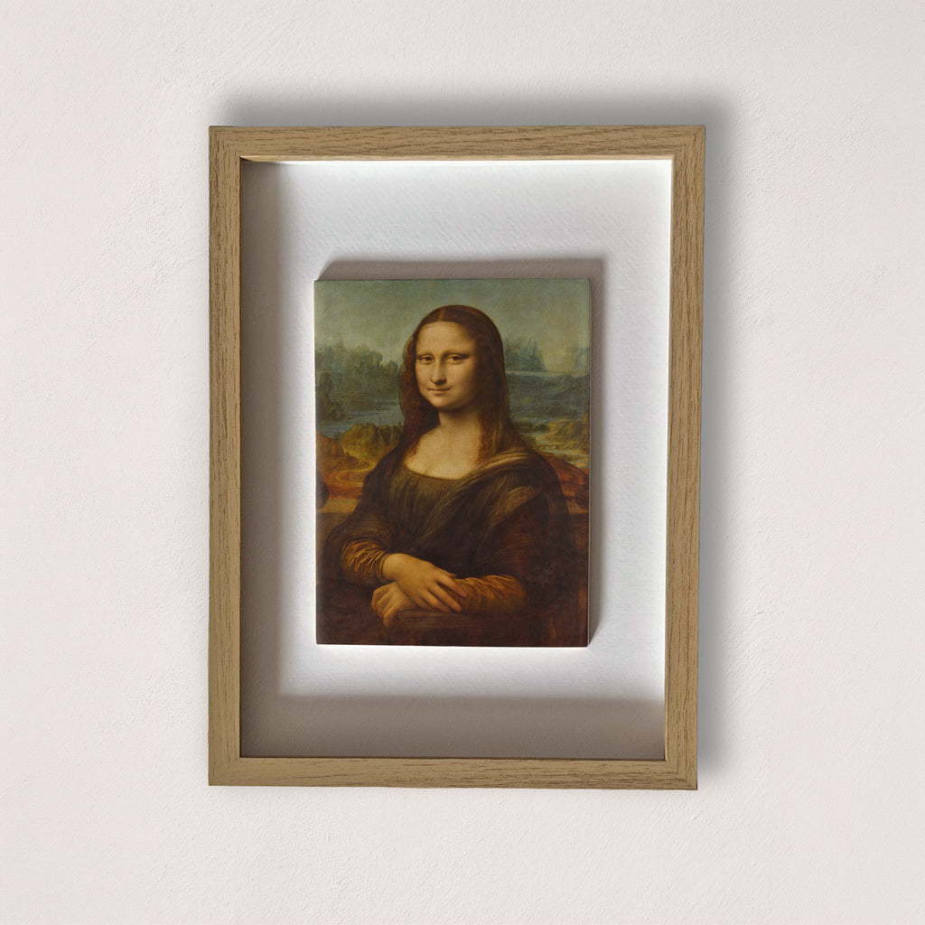 mona lisa o gioconda da vinci cuadro en cerámica