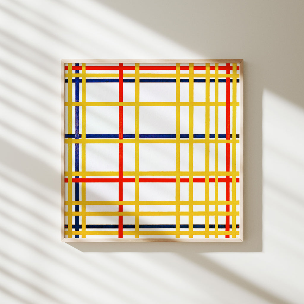 nueva york I mondrian lámina