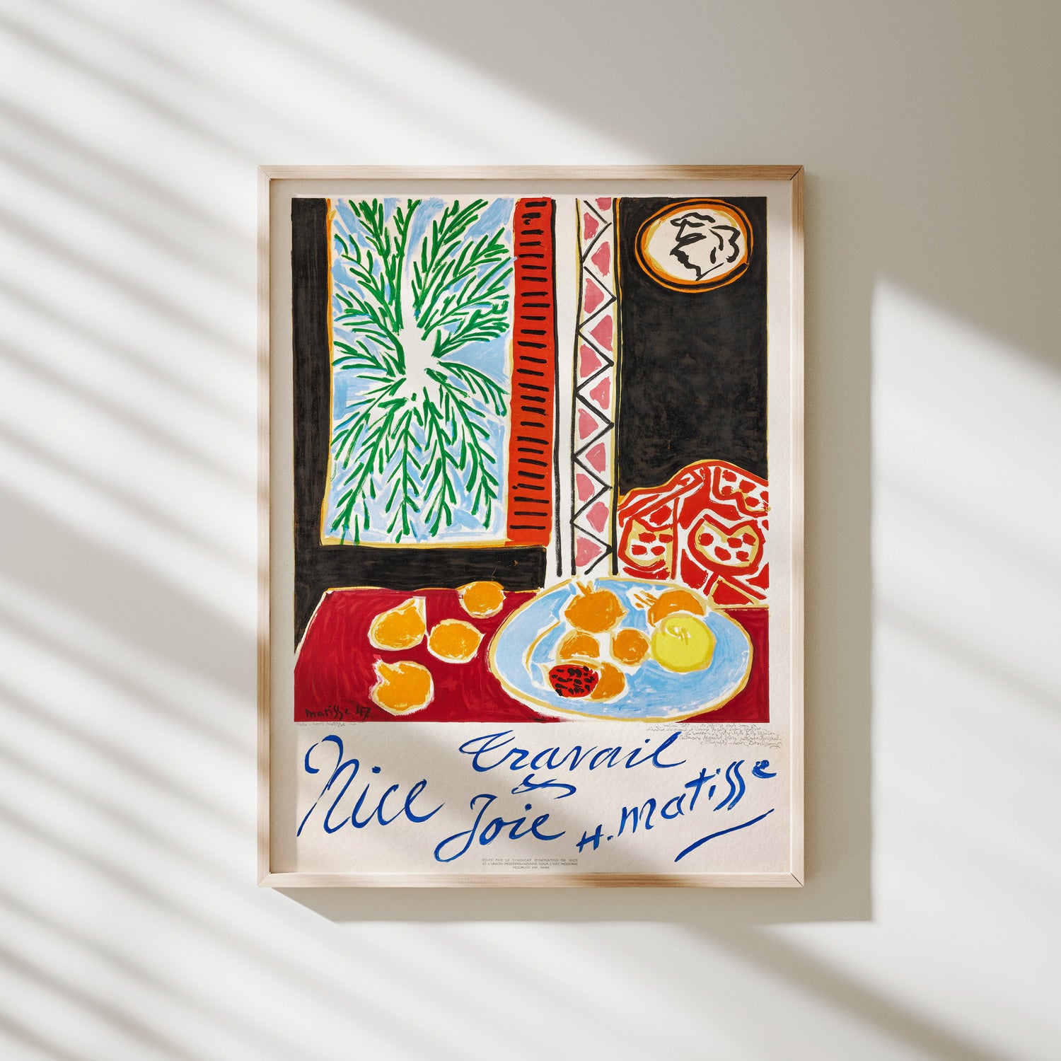 nice travail et joie matisse