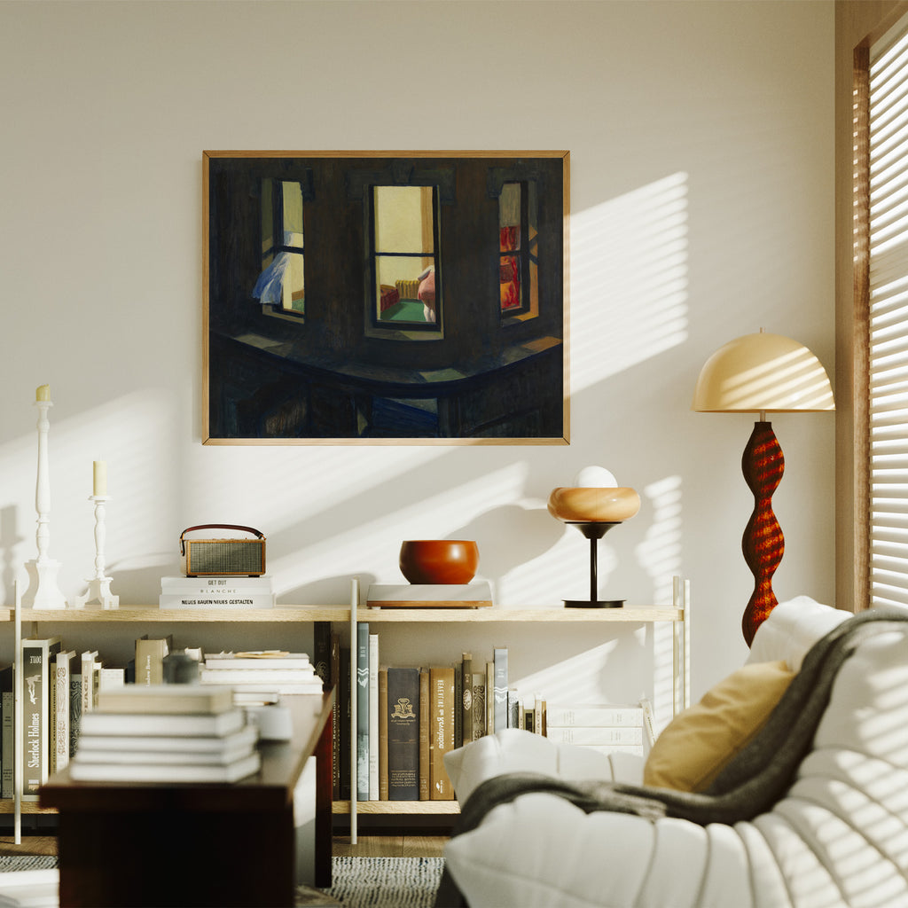 Ventanas en la noche