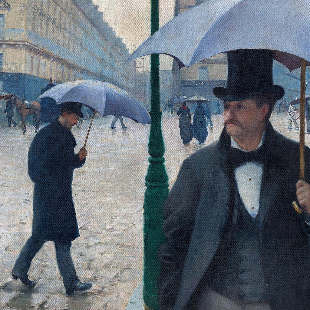 Calle de París, día lluvioso