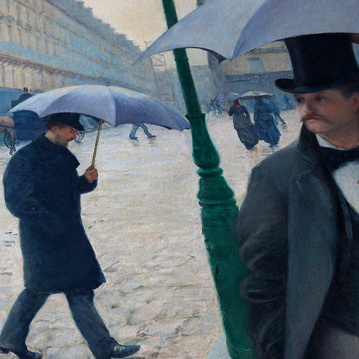 Calle de París, día lluvioso