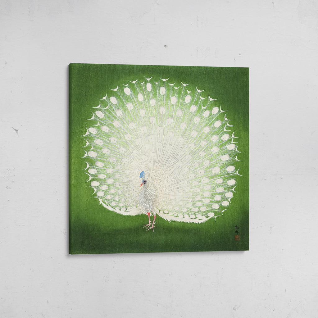 pavo real ohara koson canvas