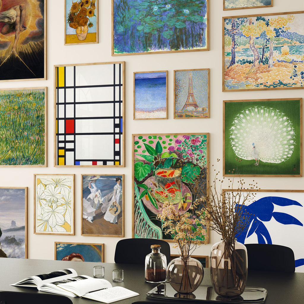 Pinos en la costa