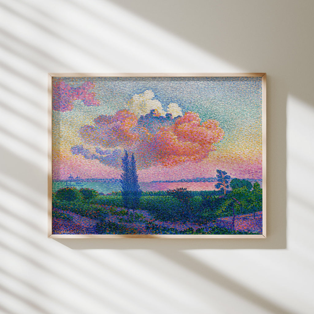 lámina nube rosa cross