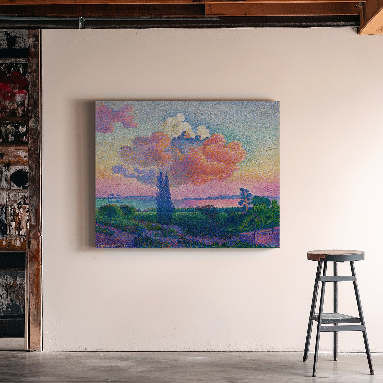 La nube rosa
