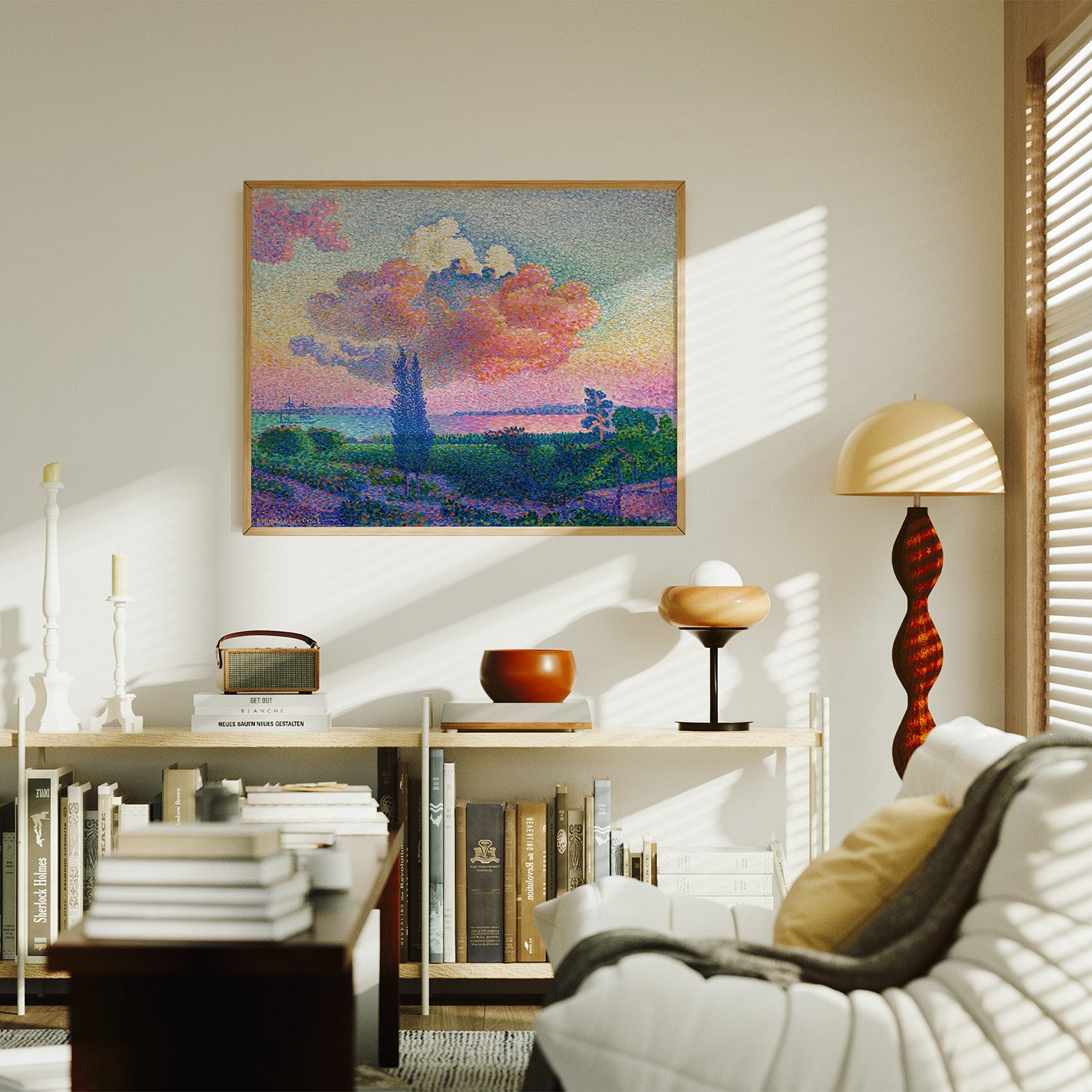 La nube rosa