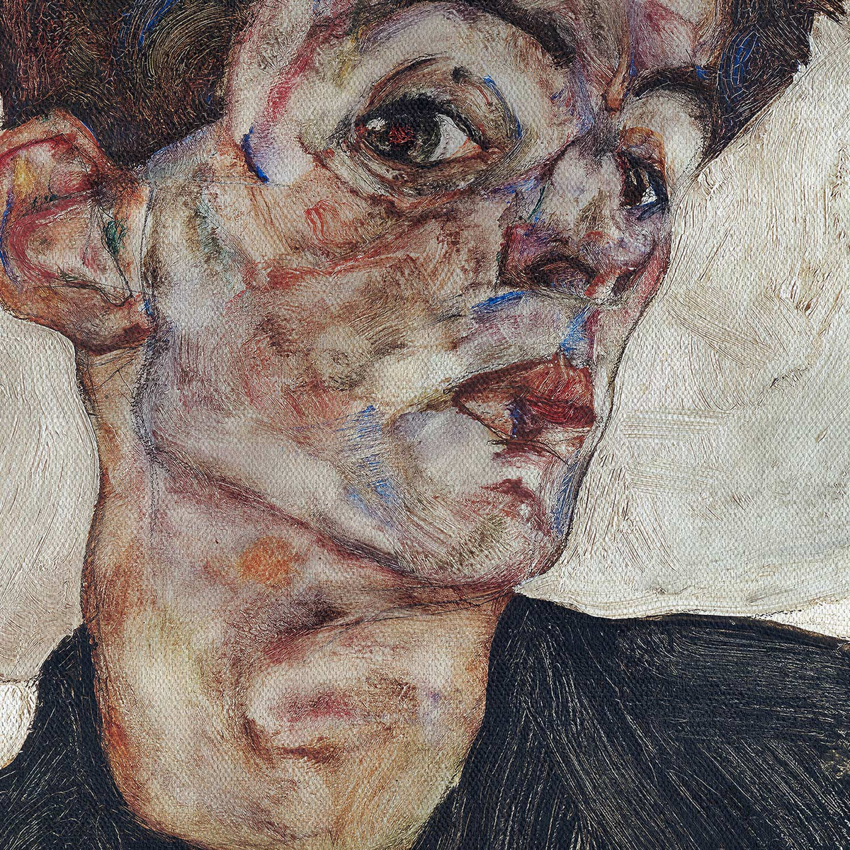Autorretrato con physalis