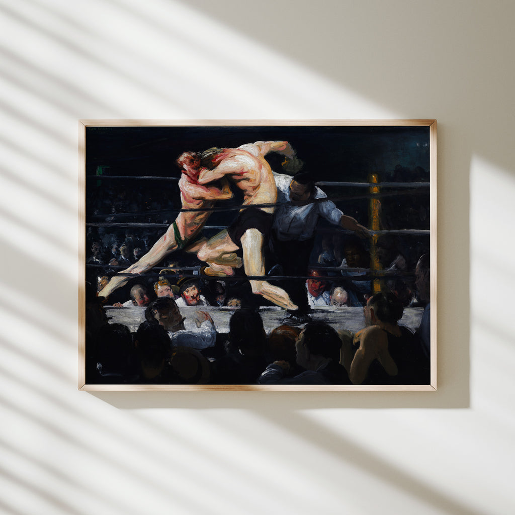lámina stag en sharkey's george bellows
