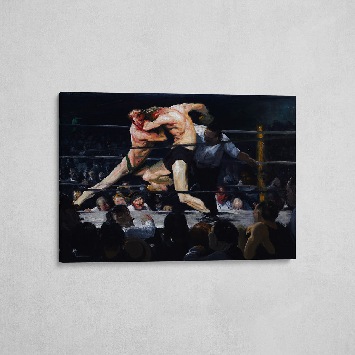 canvas stag en sharkeys george bellows