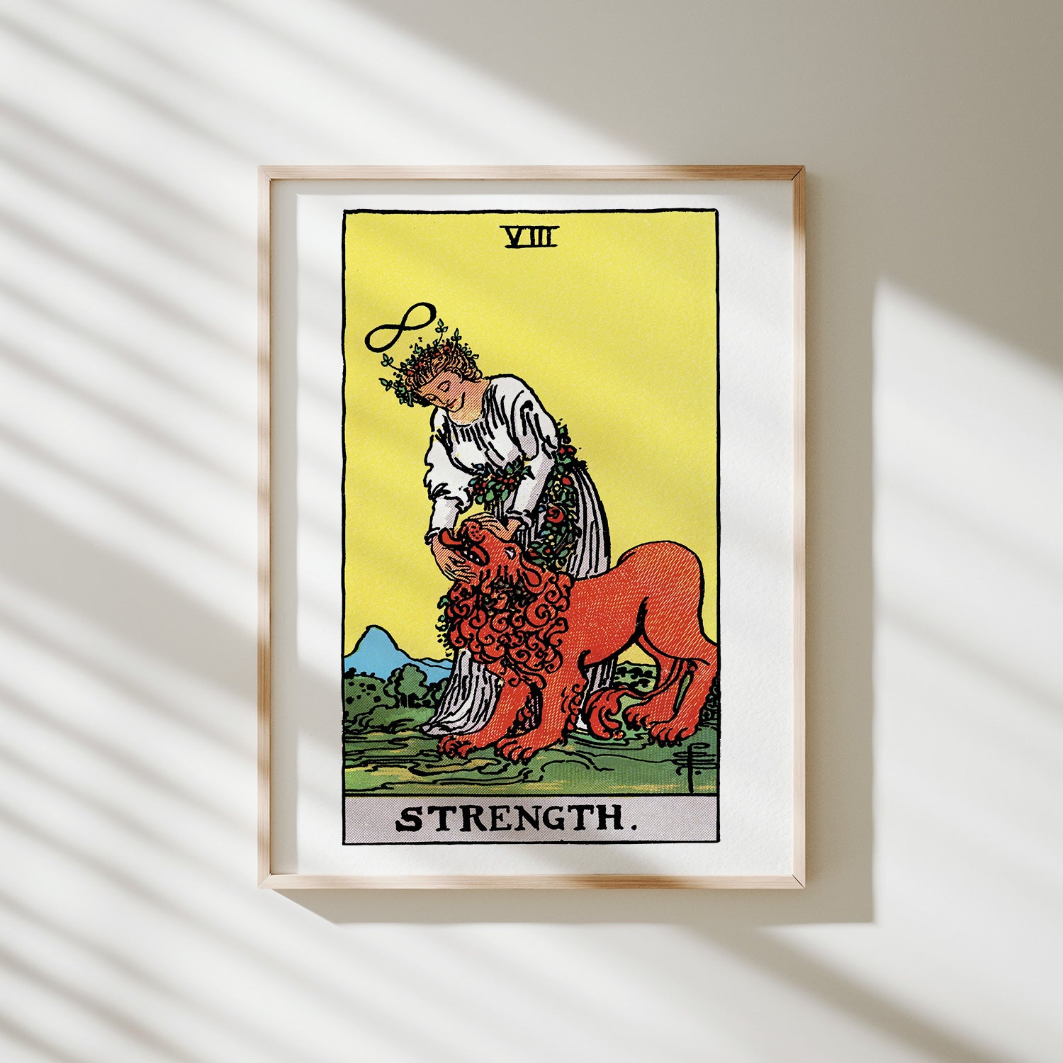 poster tarot la fuerza