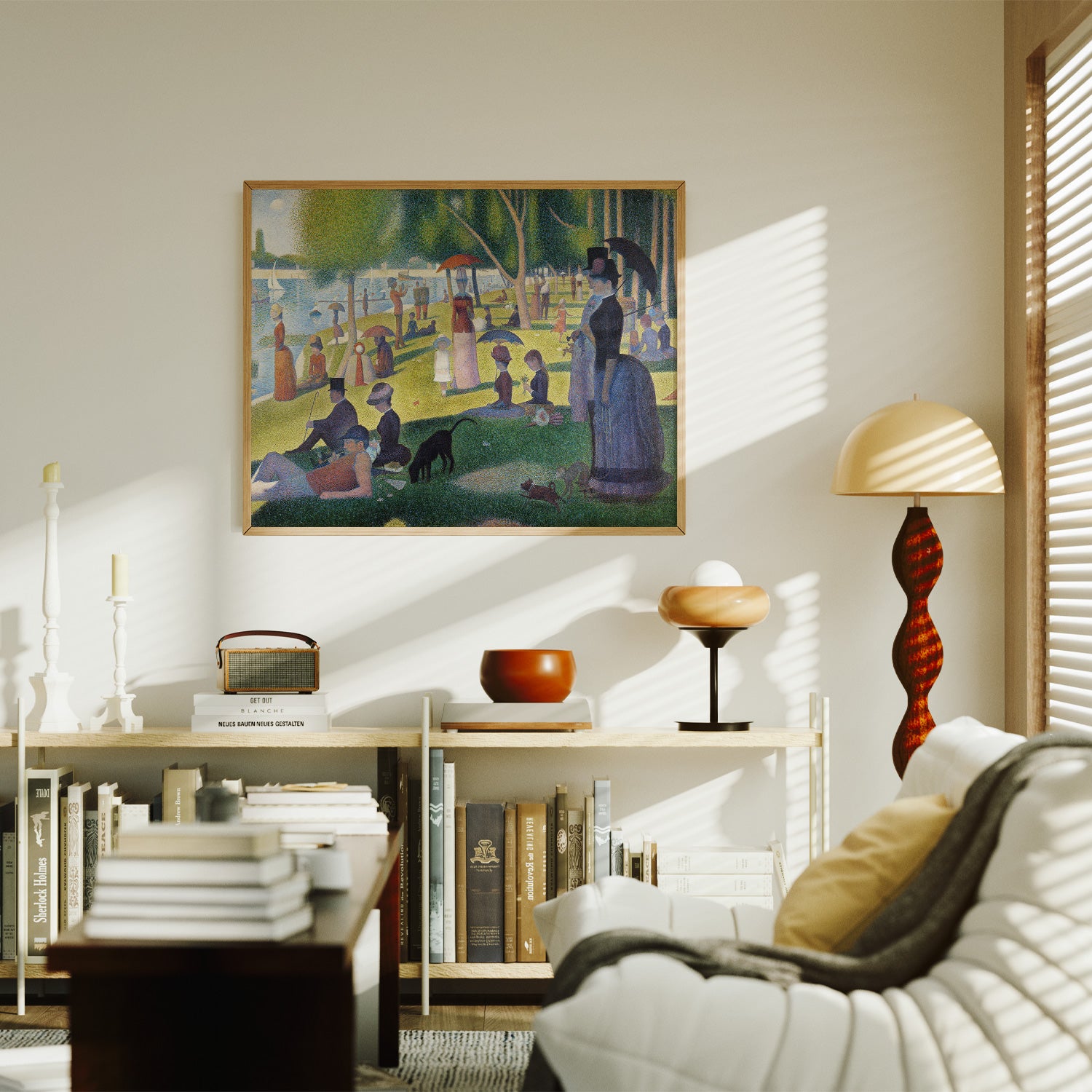 Un domingo por la tarde en la isla de la Grande Jatte