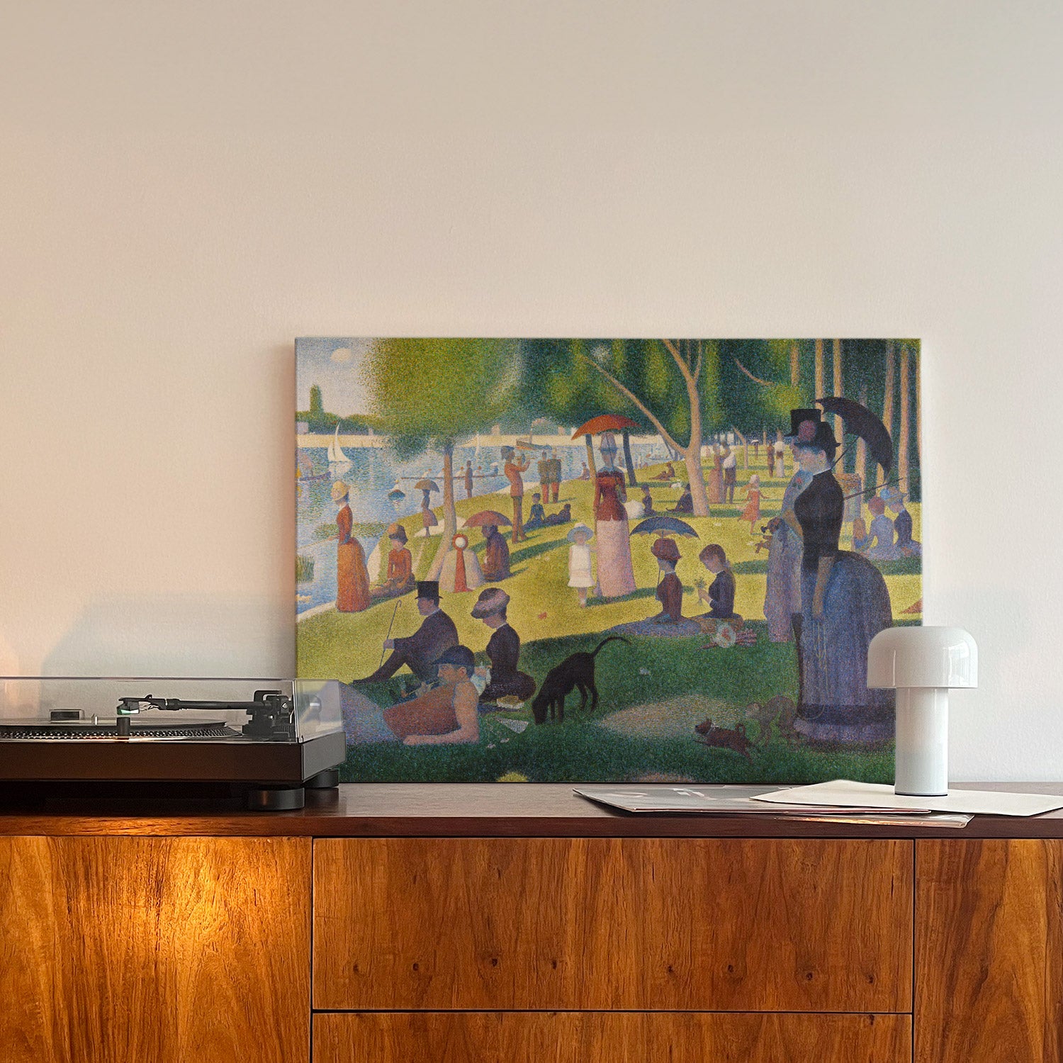 Un domingo por la tarde en la isla de la Grande Jatte
