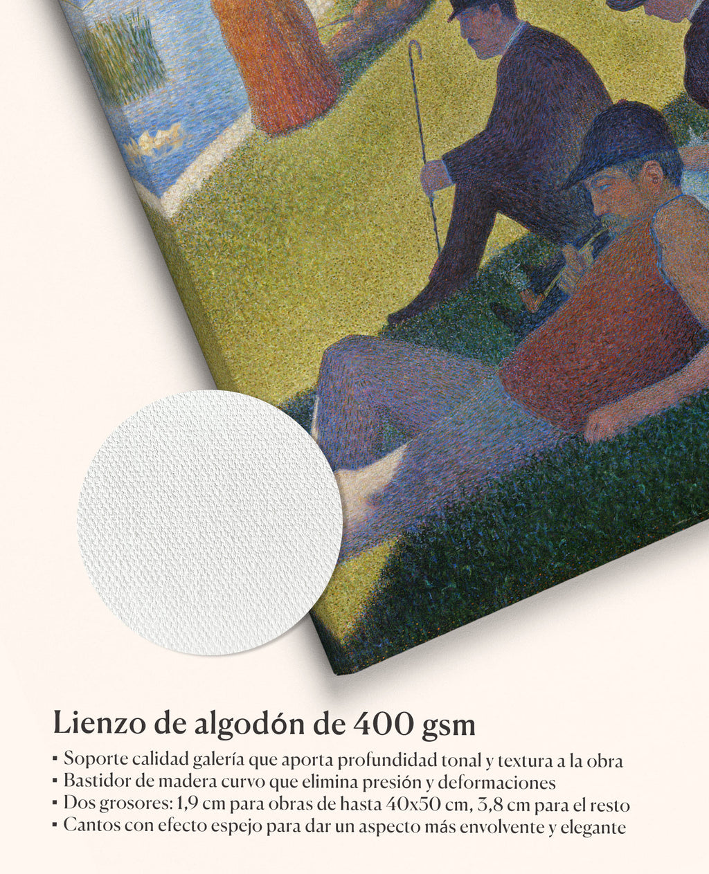 Un domingo por la tarde en la isla de la Grande Jatte