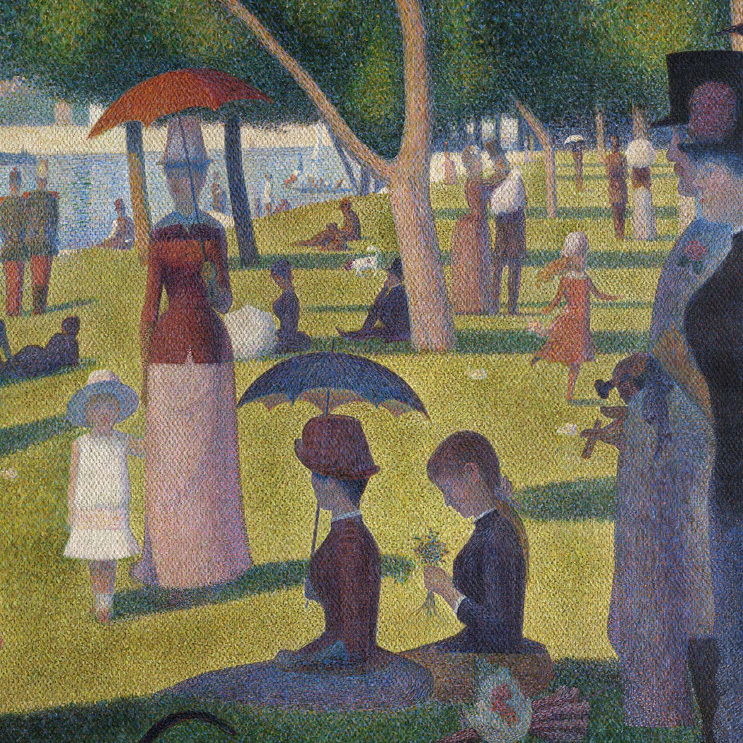 Un domingo por la tarde en la isla de la Grande Jatte