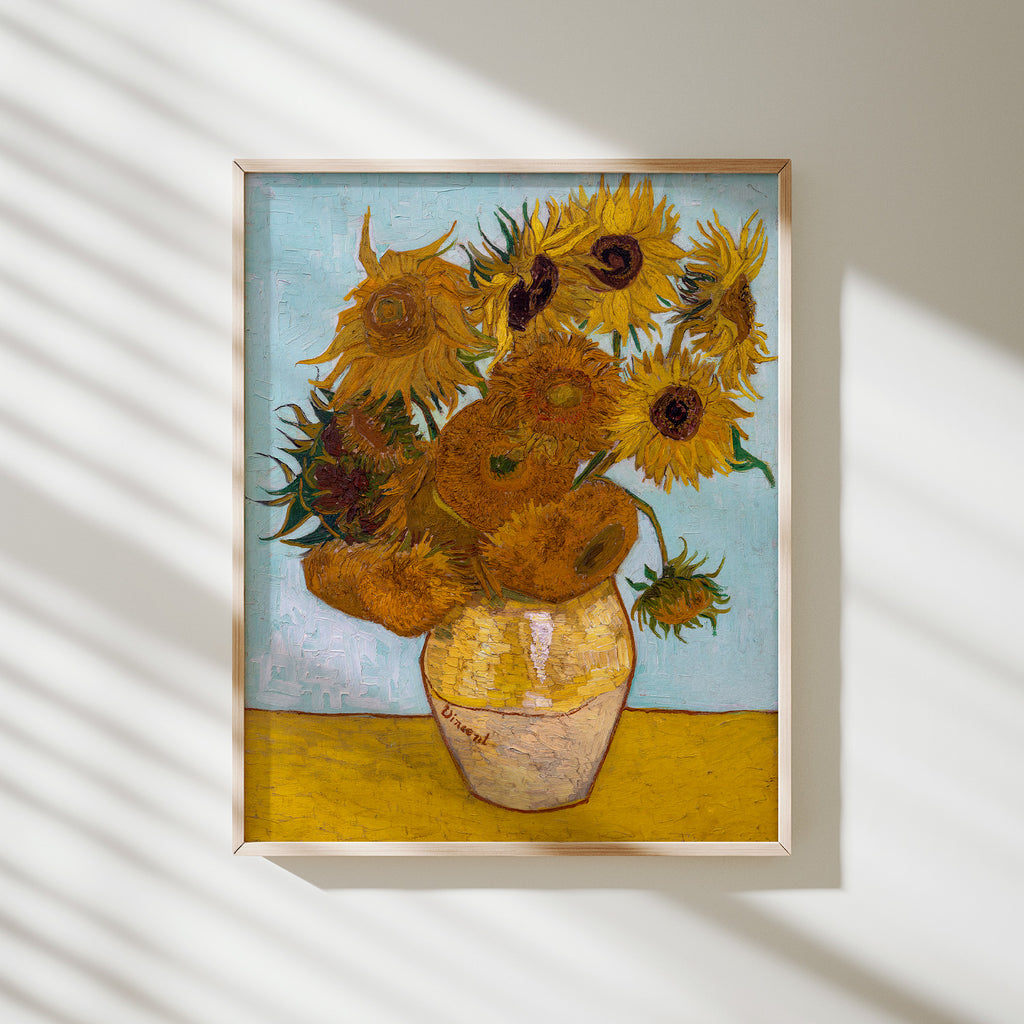 girasoles versión munich vincent van gogh