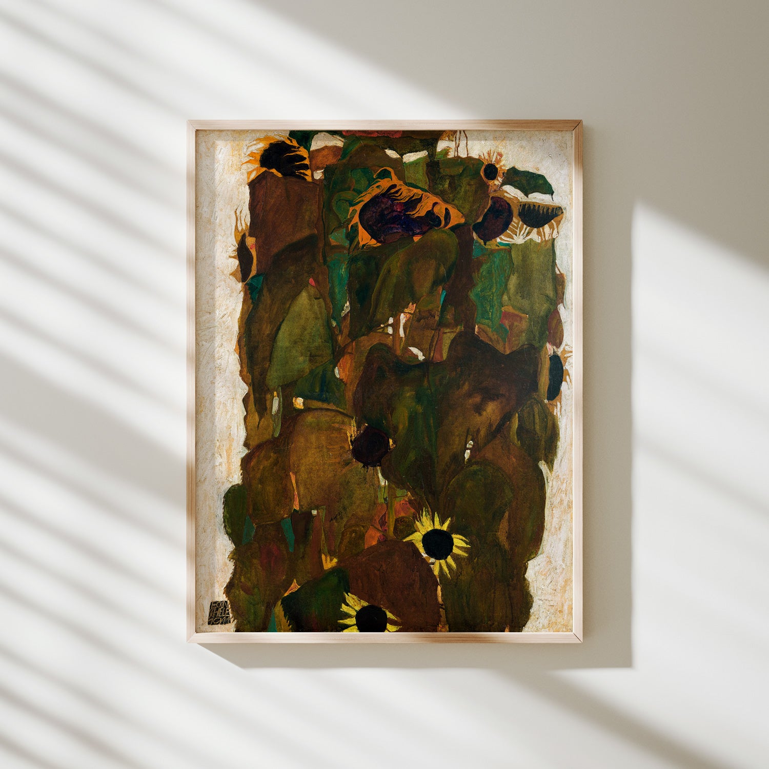 girasoles, I schiele
