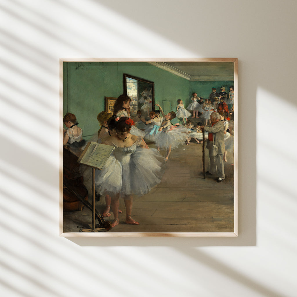la clase de baile degas
