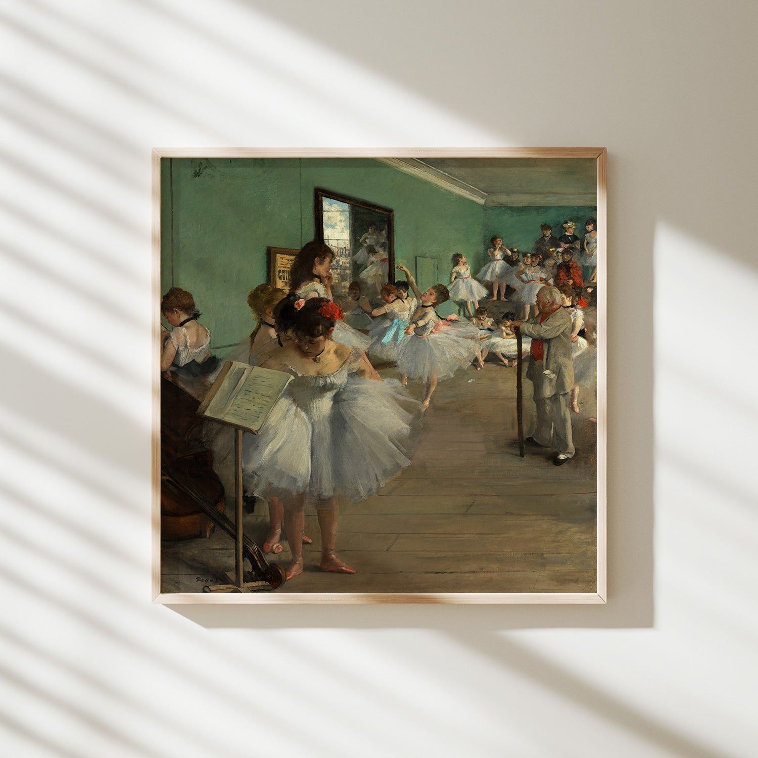 la clase de baile degas