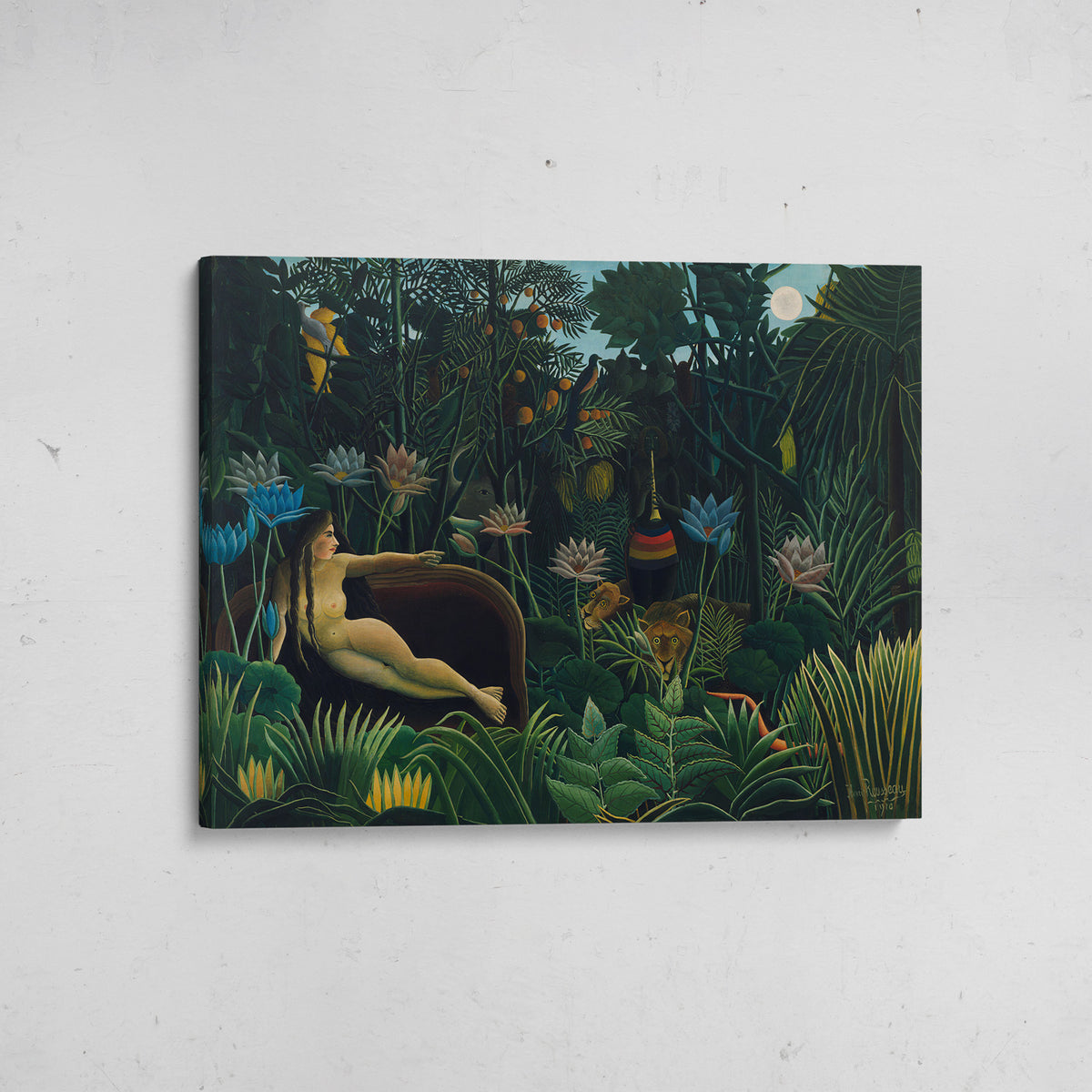 el sueño rousseau canvas de algodón