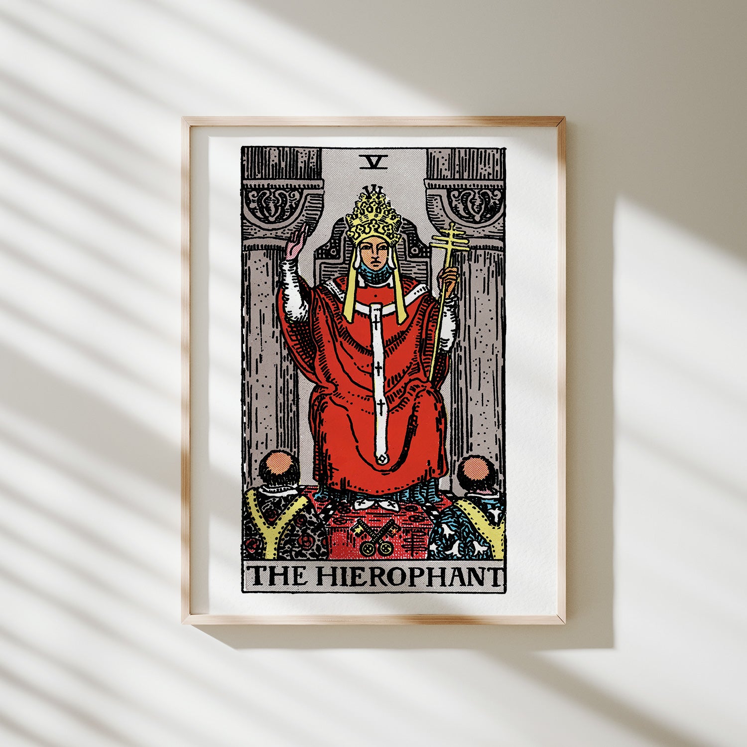 poster tarot el papa