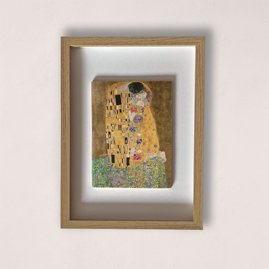 el beso klimt cuadro en cerámica