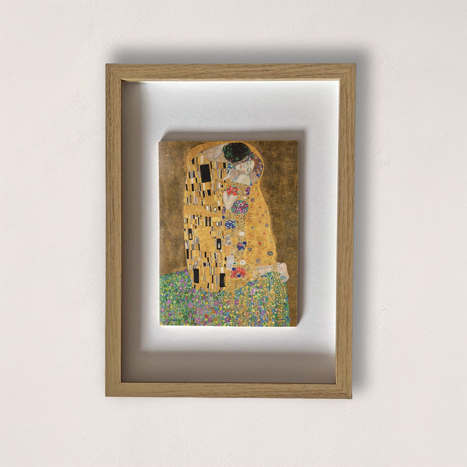 el beso klimt cuadro en cerámica