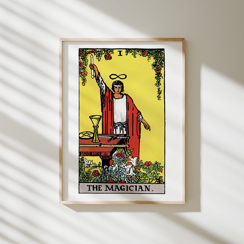 poster tarot el mago